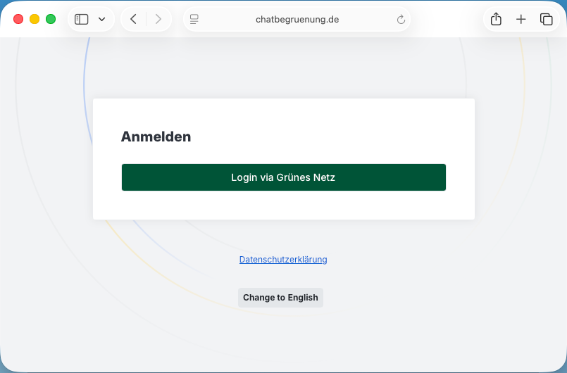 Chatbegrünung Browser